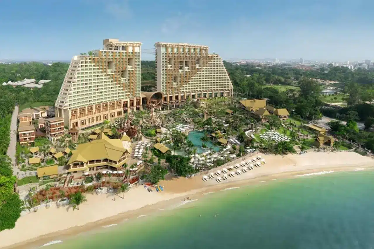 Das Centara Grand Mirage Pattaya, Luxus am Strand.