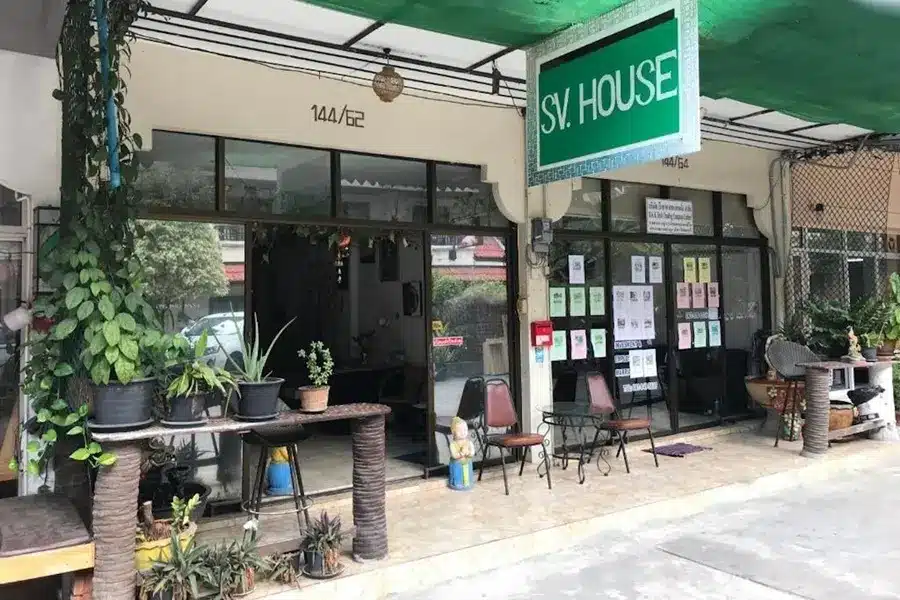 Eingangsbereich des SV HOUSE Pattaya